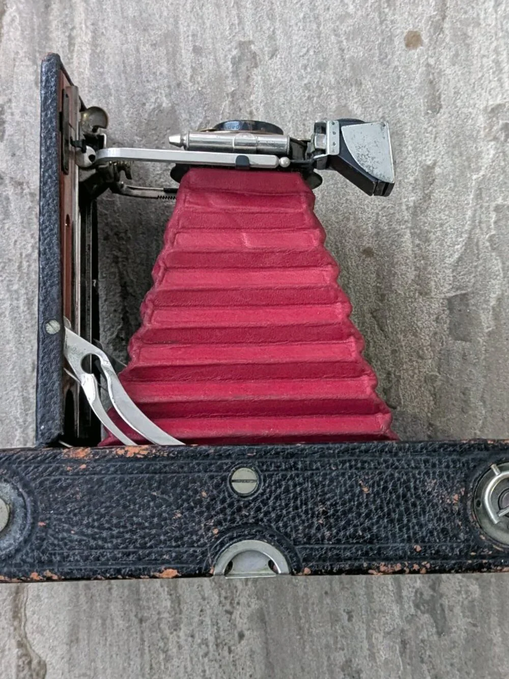 Kodak No.3A Folding Pocket Model B3 1890-1906 Camera (Red Bellows) - Picture 3 of 14